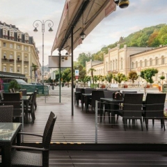 Hotel Růže****, Karlovy Vary - letní terasa