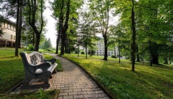 Lázeňský park ve Spa Resortu Libverda